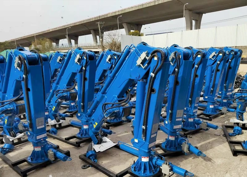 Knuckle Boom Ship Crane Knuckle Boom Ship Crane